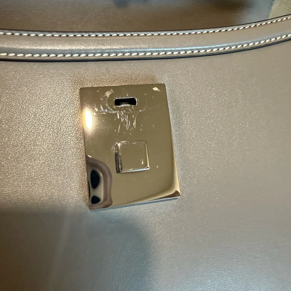 Demellier Midi Paris in Stone Grey - Picture 5 of 14